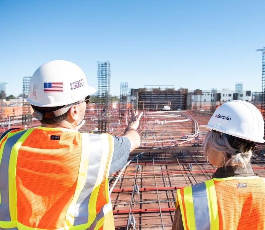 Construction and industrial site